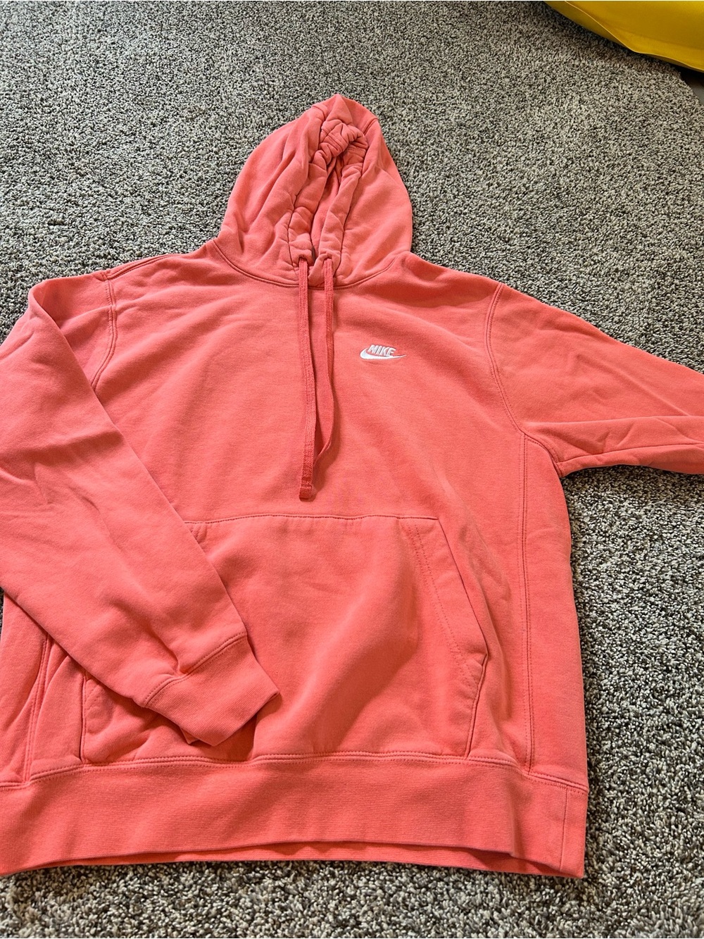 Nike Coral Pink Pullover Hoodie
